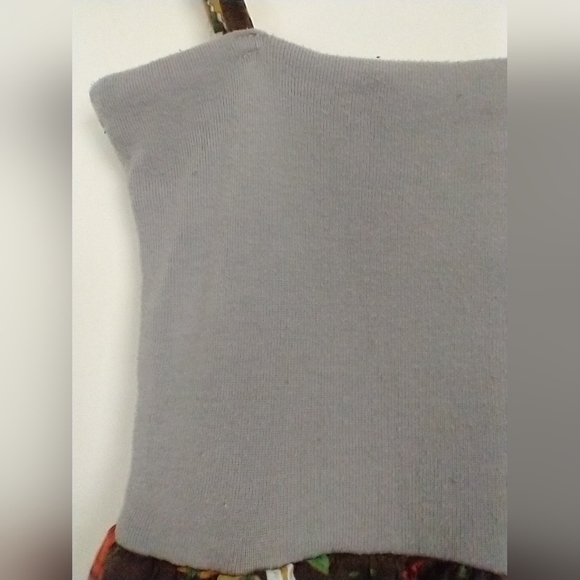 60"s 90's Vintage Retro Fairycore Cottagecore Grunge Floral Dress Size Small - Picture 6 of 8